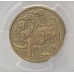 AUSTRALIA 2000 . ONE 1 DOLLAR COIN . ERROR . MULE . STRUCK ON TEN 10 CENTS